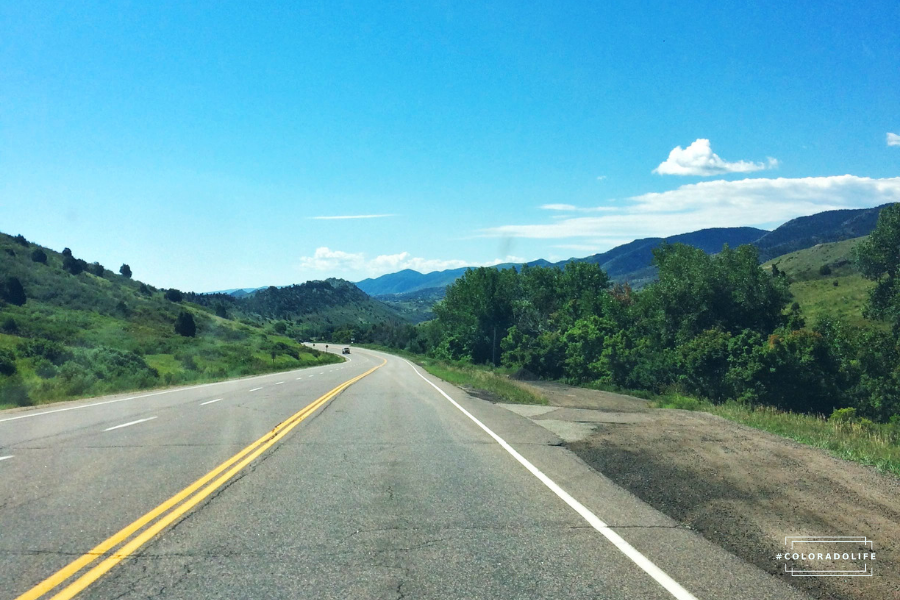 driving to Boulder from Denver DIA