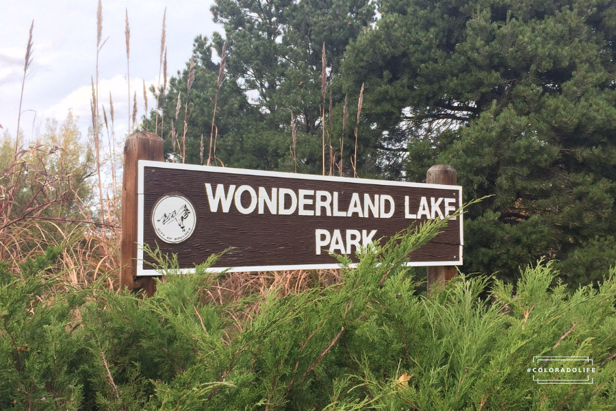 wonderland lake park boulder