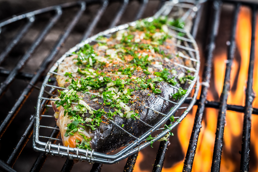 campfire recipes - fresh fish