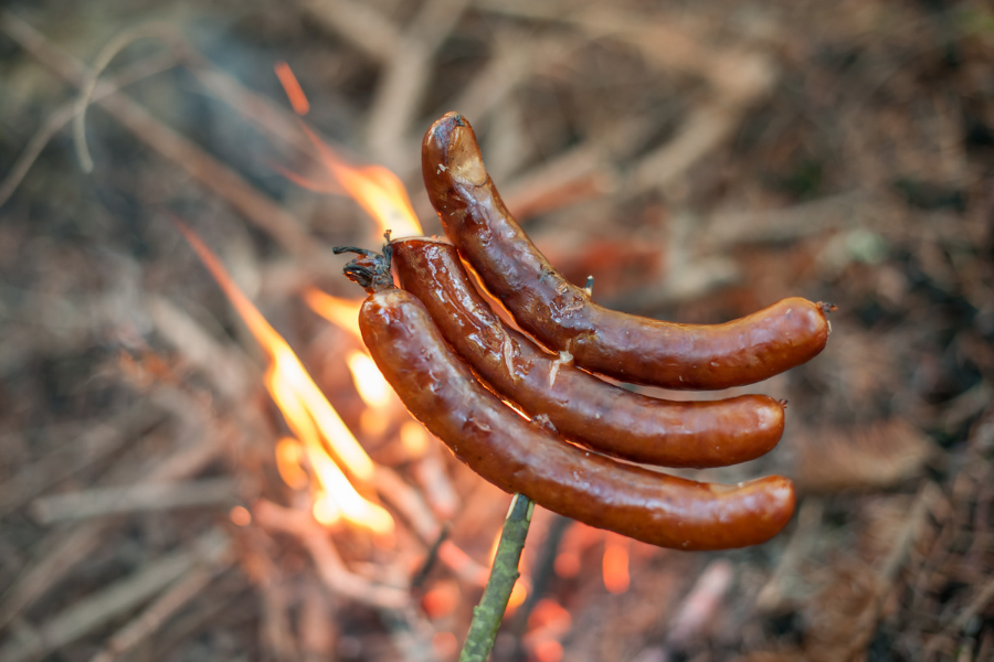 Campfire sausage recipe