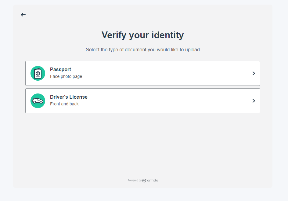 RVshare verify identity