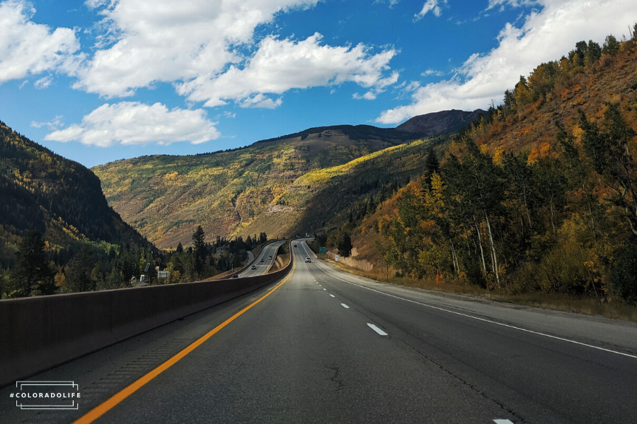 Colorful fall drives in Colorado