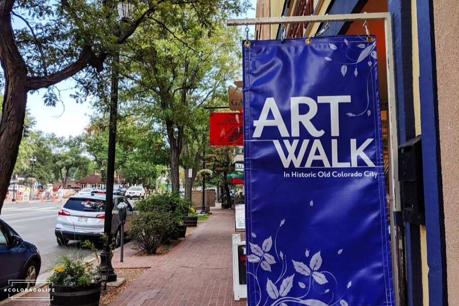 art walk colorado city