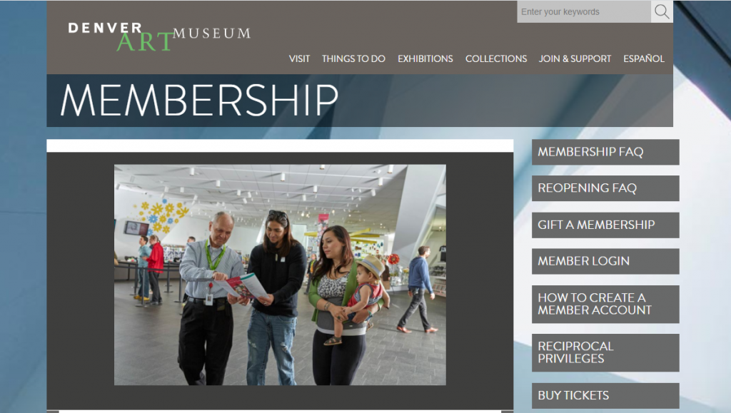 denver art museum website