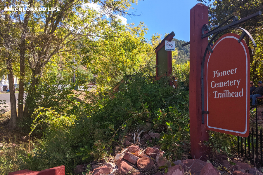 pioneer cemetery trailhead