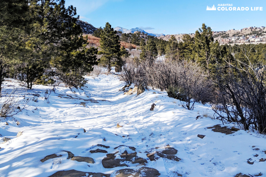 ute valley park in the winter