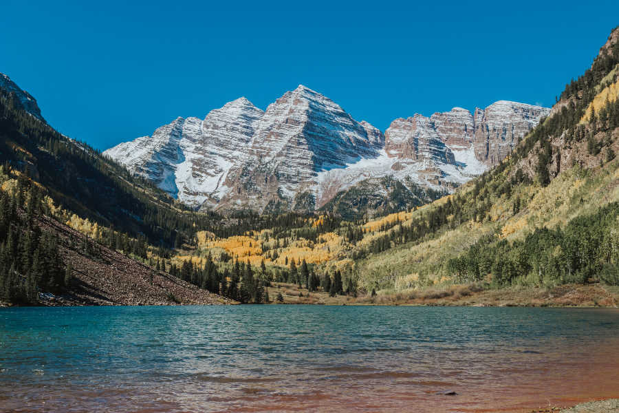 the maroon bells