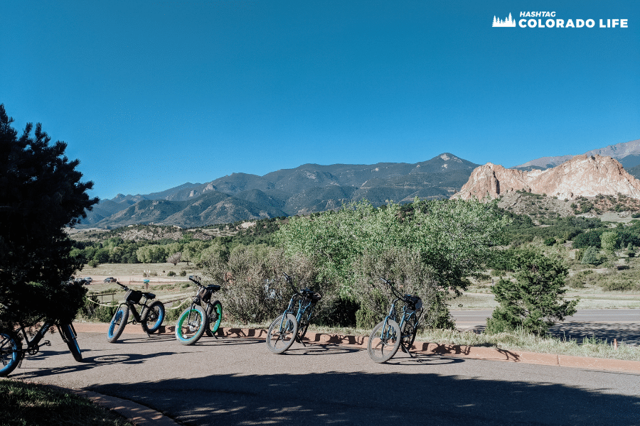electronic bike tours at garden of the gods