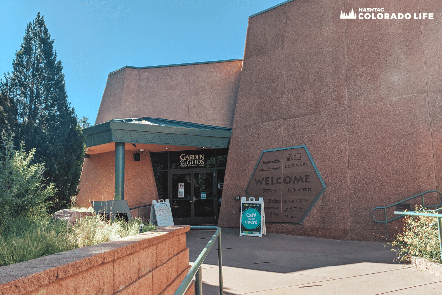 garden of the gods visitor center entrance