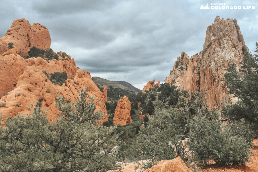 hiking at garden of the gods colorado