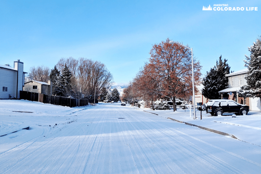 snowy road driving tips