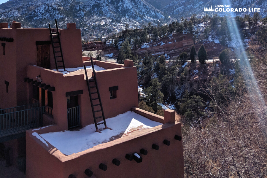 cliff dwellings pueblo style