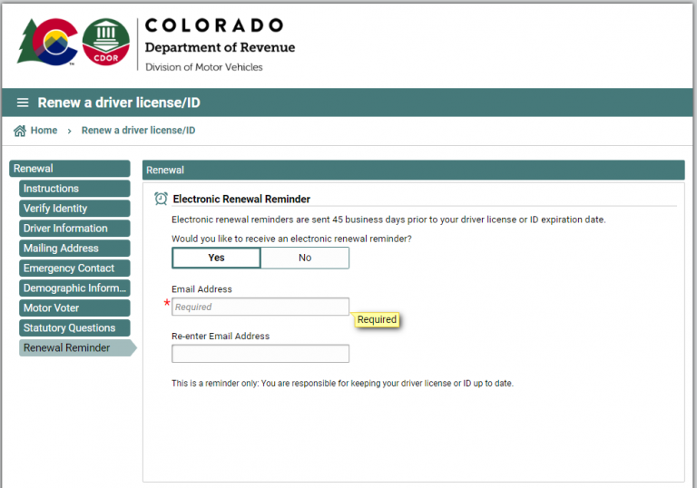How to Renew Your Colorado Drivers License Online in 15 Minutes