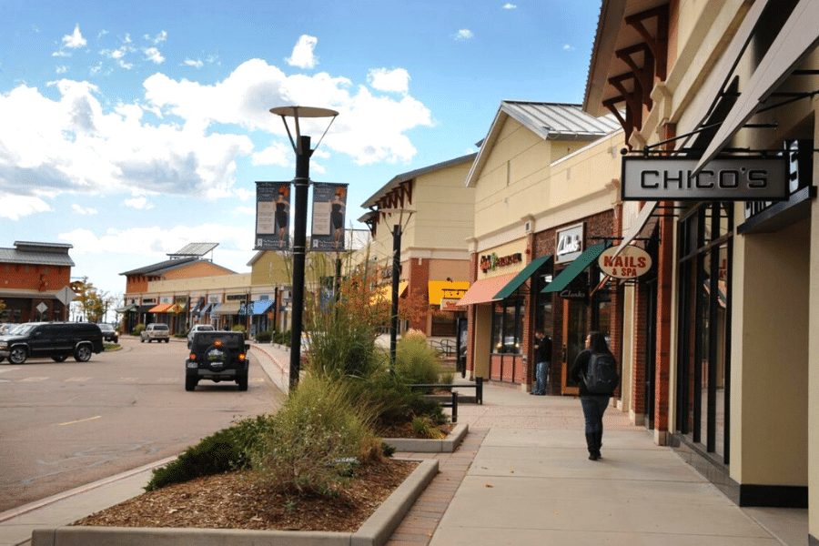 promenade shops at briargate cos