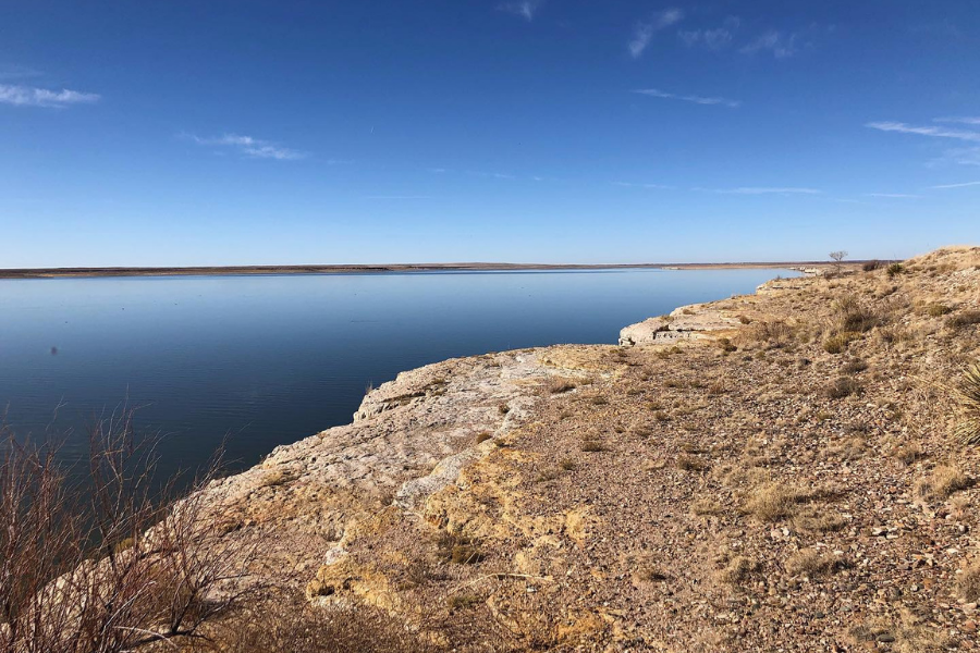 john martin reservoir beach