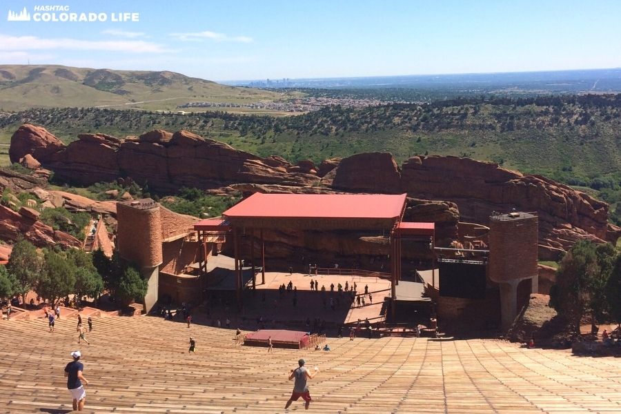 red rocks park amphitheater