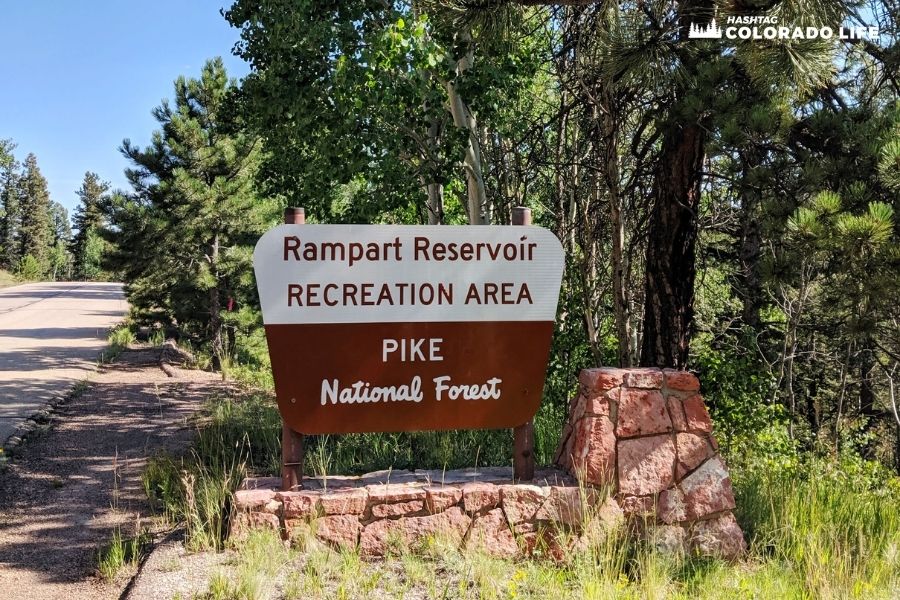 rampart reservoir pike national forest