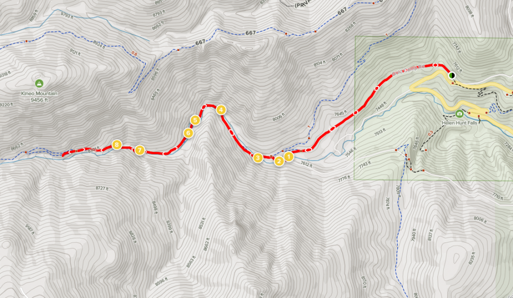 Seven Bridges Trail Map Hiking Seven Bridges Trail: A Fun & Easy Hike In Colorado Springs