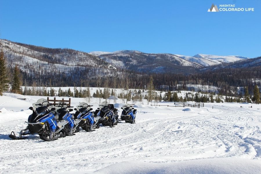 13 Top Places for the Best Snowmobiling in Colorado This Winter