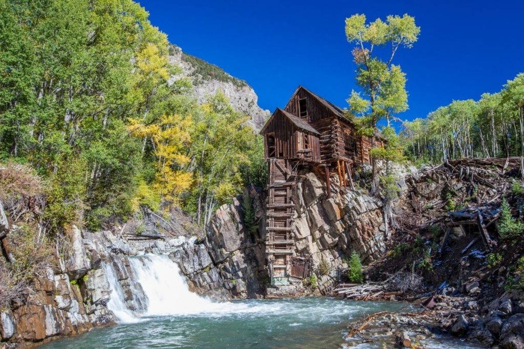 crystal mill hiking