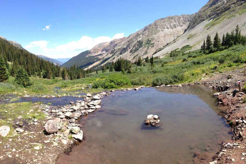 conundrum hot springs